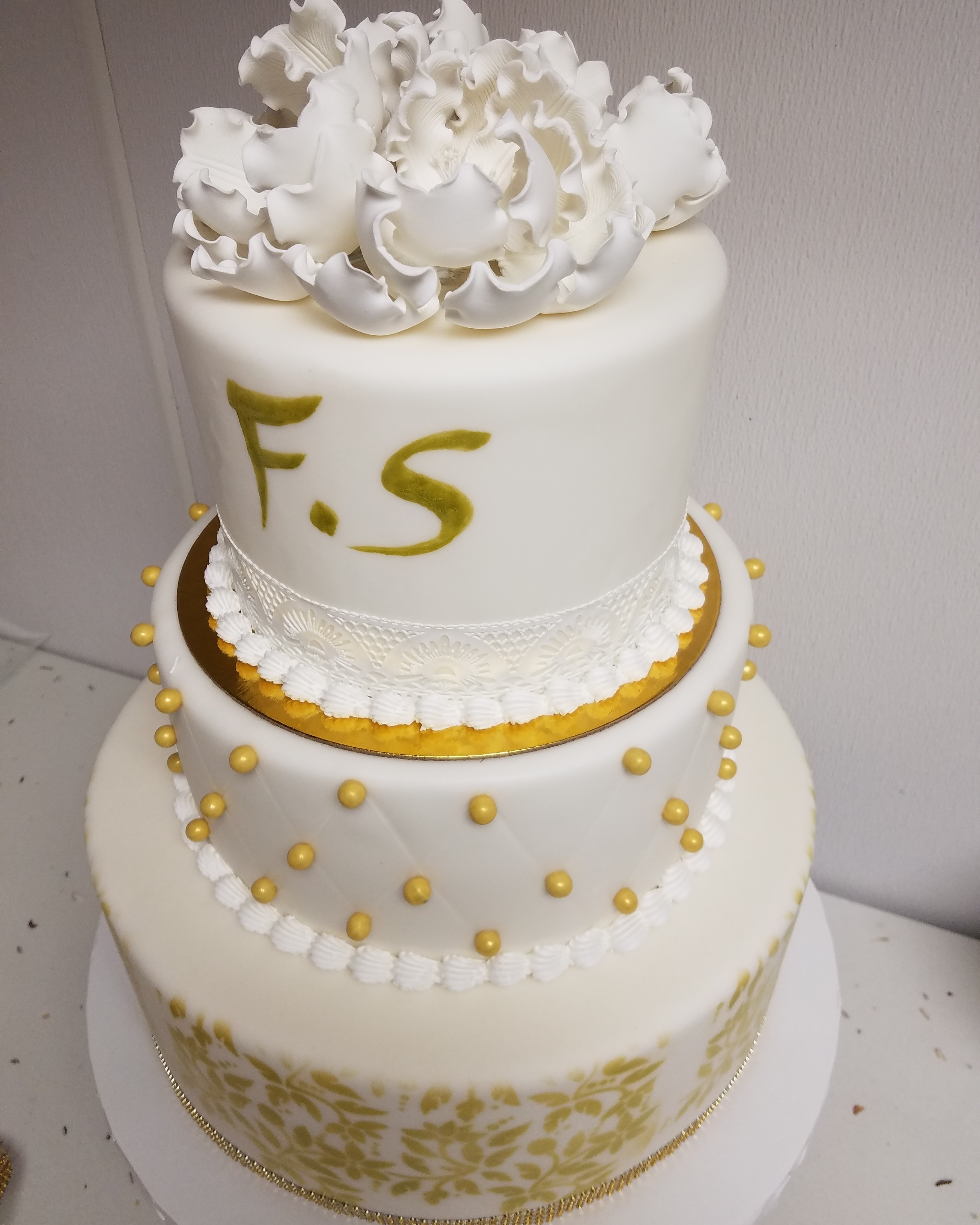 Gold Monogram