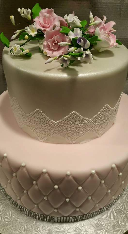 Taupe Lace