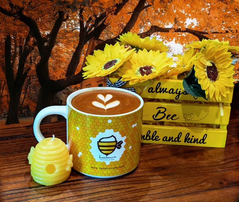 Kandoo Cafe — Latte Art Heart