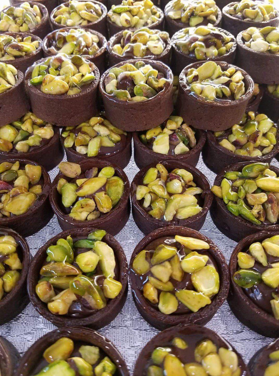 Chocolate Pistachio Tart