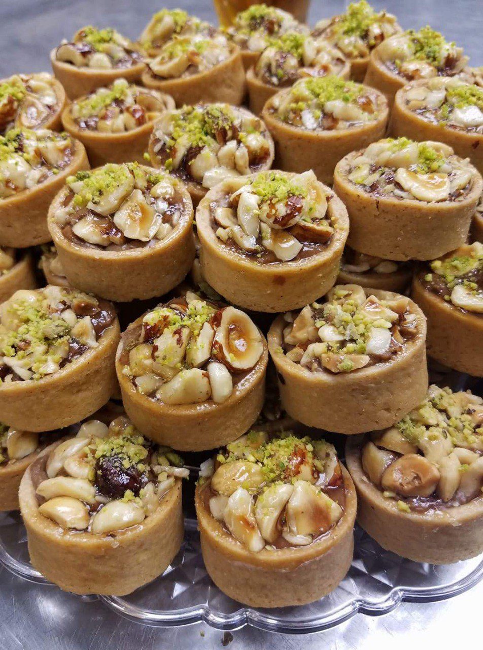 Hazelnut Caramel Tart