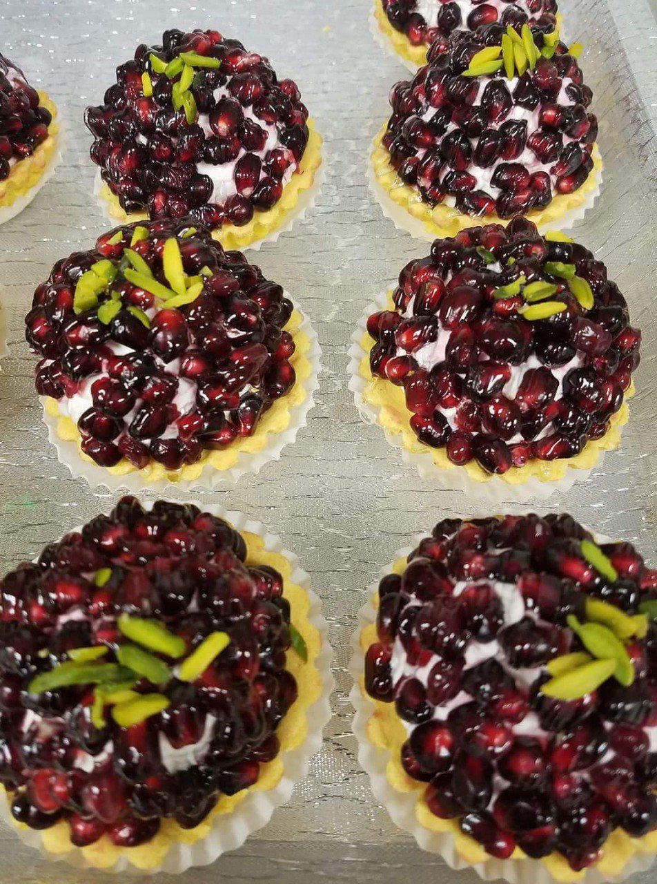Pomegranate Tartlet