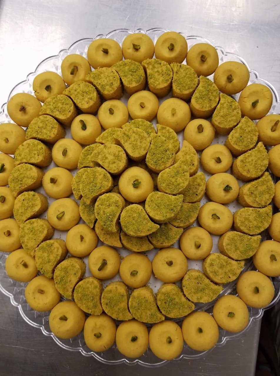 Saffron Pistachio Cookies